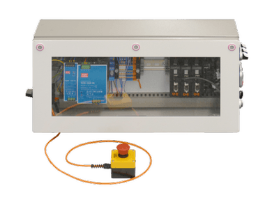 Control cabinet incl. 3x D1 motor control